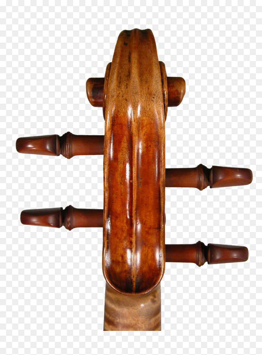 Picture Back Scroll Violin, HD Png Download - viola png