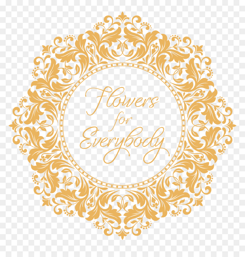 Transparent Baby"s Breath Png - Gold Wedding Border Clipart, Png Download - breath png
