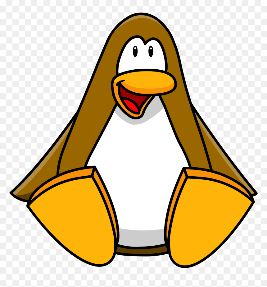 Club Penguin Rewritten Wiki - Club Penguin Brown Penguin, HD Png Download - club penguin png