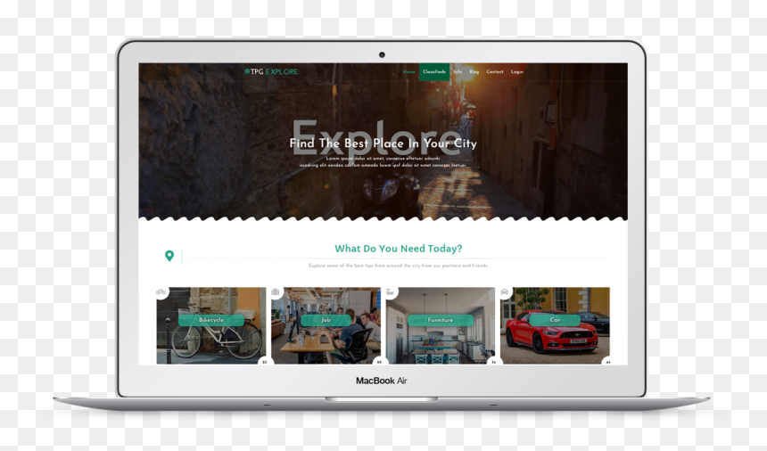 Tpg Explore Free Responsive Wordpress Theme Mockup - Nintendo 3ds, HD Png Download - classified png
