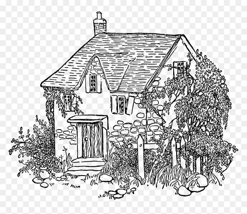 House, HD Png Download - cottage png