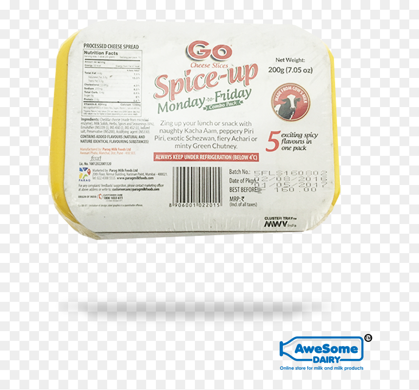Cervelat, HD Png Download - cheese slice png