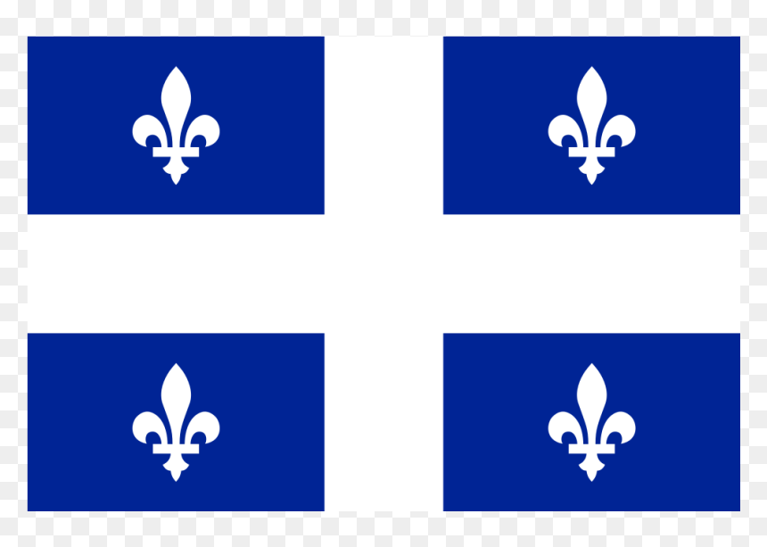Flag Of Quebec Png - Quebec Flag, Transparent Png - flag icon png