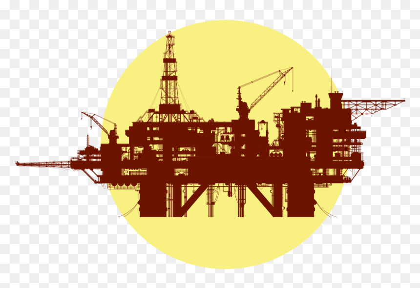 Nearly All Offshore Platforms Take Oil Samples On The - Offshore Platform Vector, HD Png Download - oil rig png