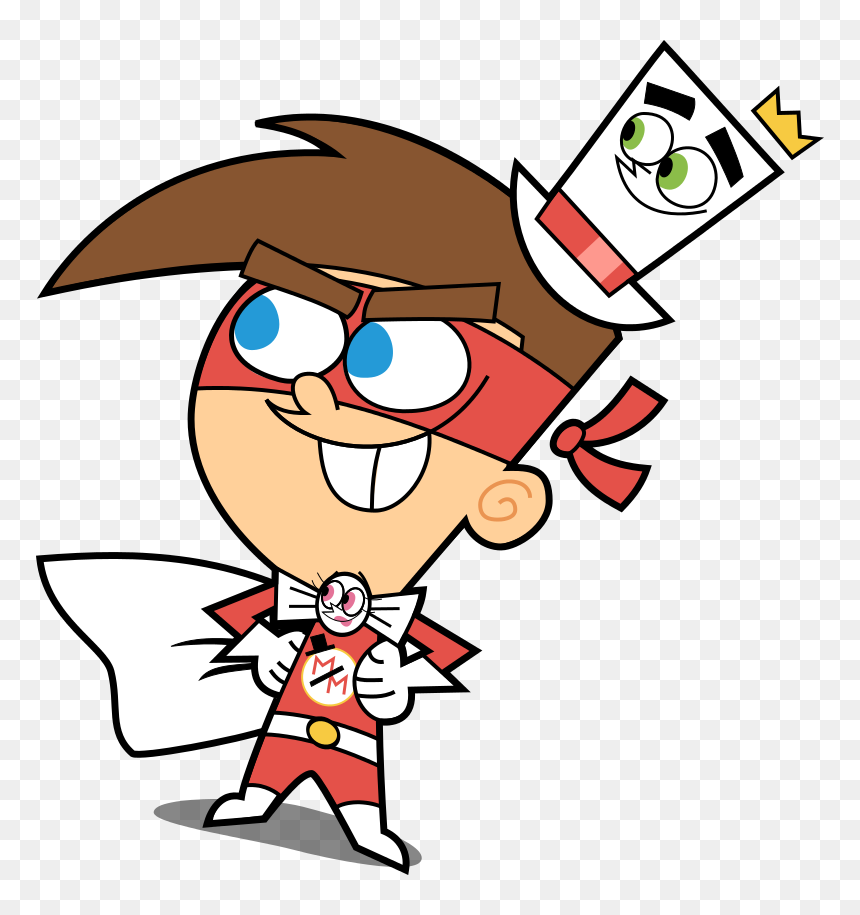 Timmy Turnerthe Masked Magician Vector 1 Peremarquette1225, HD Png Download - magician png