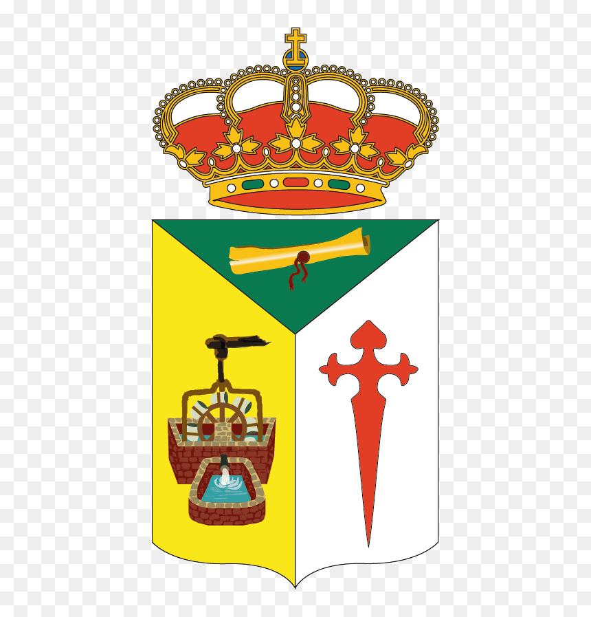 Escudo De Pozorrubio De Santiago - Pozorrubio, Spain, HD Png Download - pergamino png