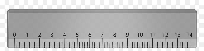 Plastic Transparent Ruler Png Clip Art - Musical Keyboard, Png Download - plastic png