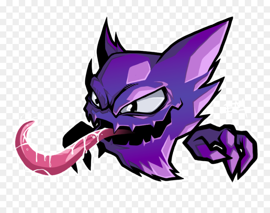 Thumb Image - Drawing Of Pokemon Haunter, HD Png Download - haunter png