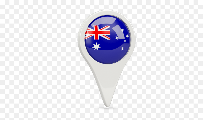 Australia Flag Icon Pin, HD Png Download - flag icon png