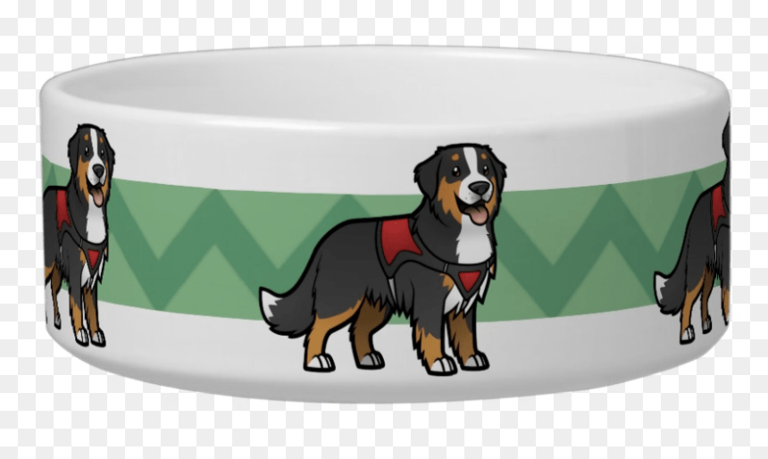 Bernese Mountain Dog Pet Bowl - Bernese Mountain Dog, HD Png Download - pet png