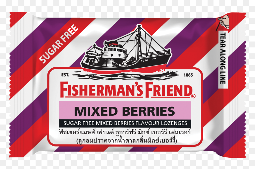 Fishermans Friend Png Clipart - Fisherman's Friend Mint, Transparent Png - fisherman png