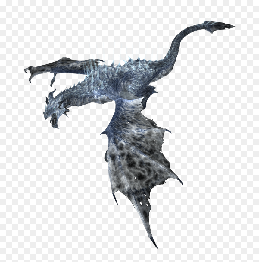 The Elder Scrolls V - Skyrim Dragon, HD Png Download - dragonborn png