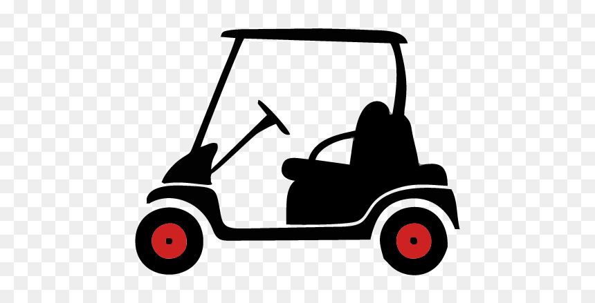 Golf Cart Clipart, HD Png Download - golf cart png