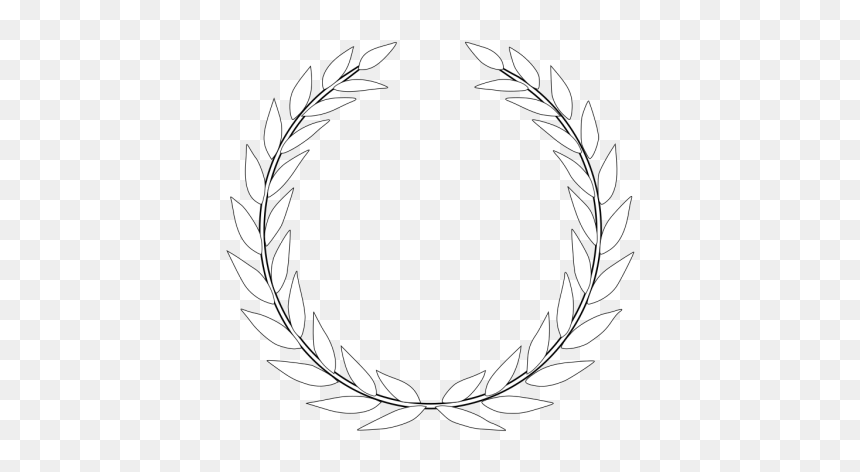Olive Wreath Png Icons - Line Art, Transparent Png - toothpick png