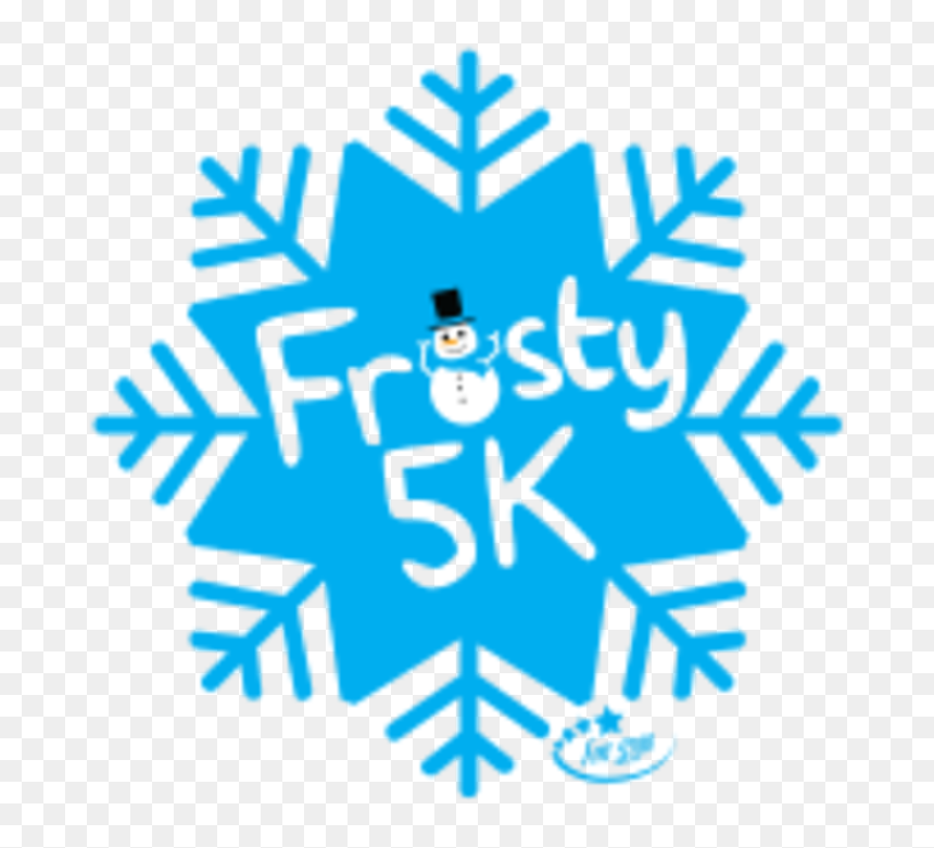 Frosty 5k - Norcross, Ga - Race83150-logo - Bdzy8g - Snowflake Drawing, HD Png Download - frosty png