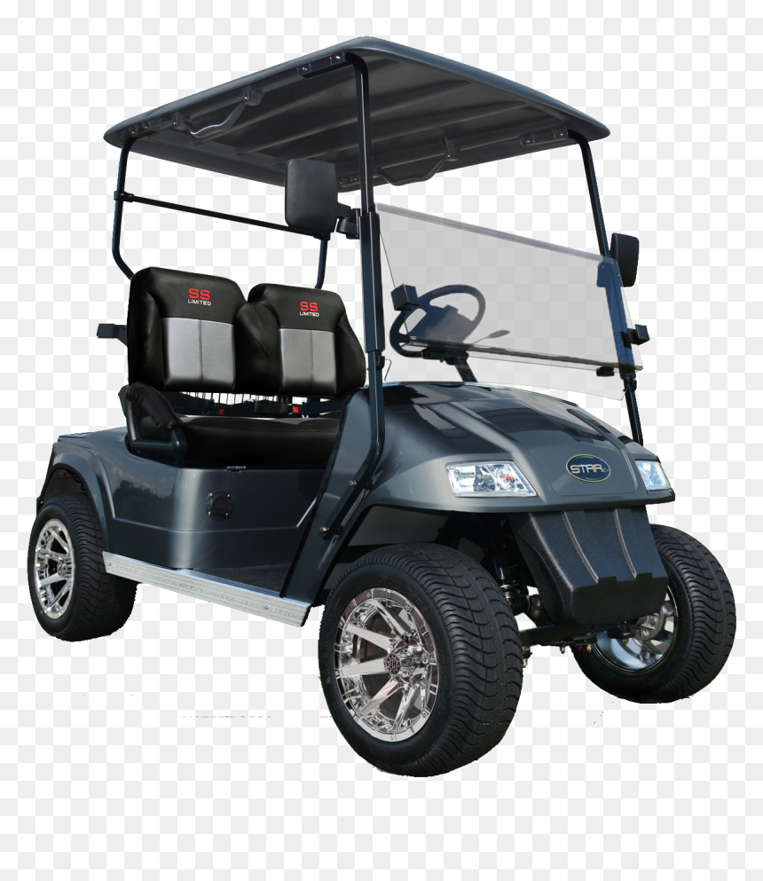 Two-seat Golf Carts - Golf Cart, HD Png Download - golf cart png