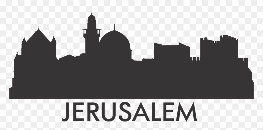 Skyline Jerusalem, HD Png Download - miami skyline png