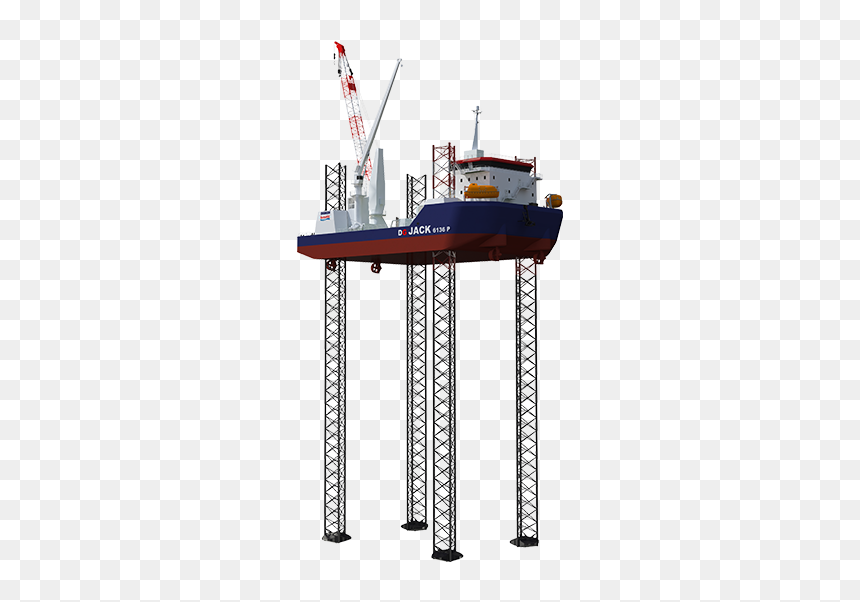 Survey Vessel, HD Png Download - oil rig png