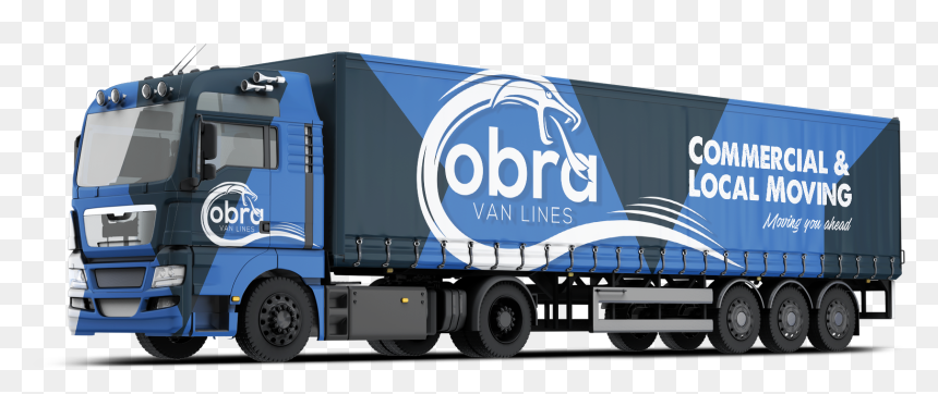 Commercial Moving Truck - Truck, HD Png Download - moving truck png