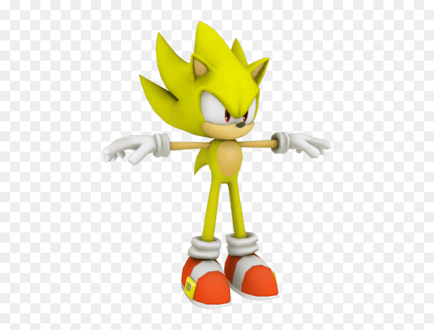 Sonic Unleashed Wii Model, HD Png Download - super sonic png