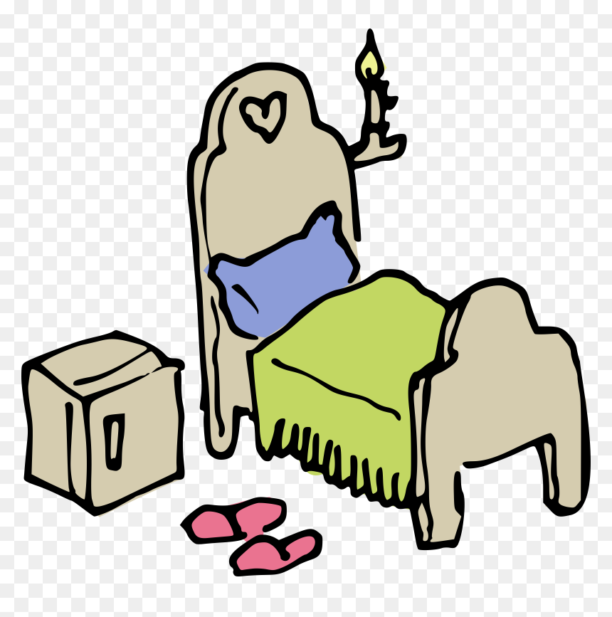 Bedroom Clip Arts - Clip Art, HD Png Download - bedroom png