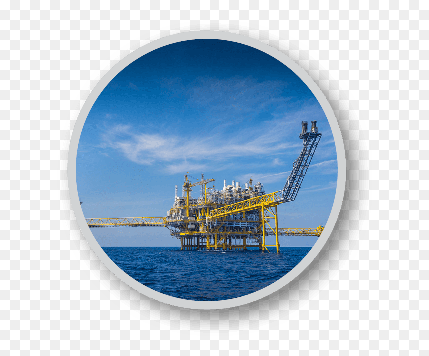 Sea, HD Png Download - oil rig png