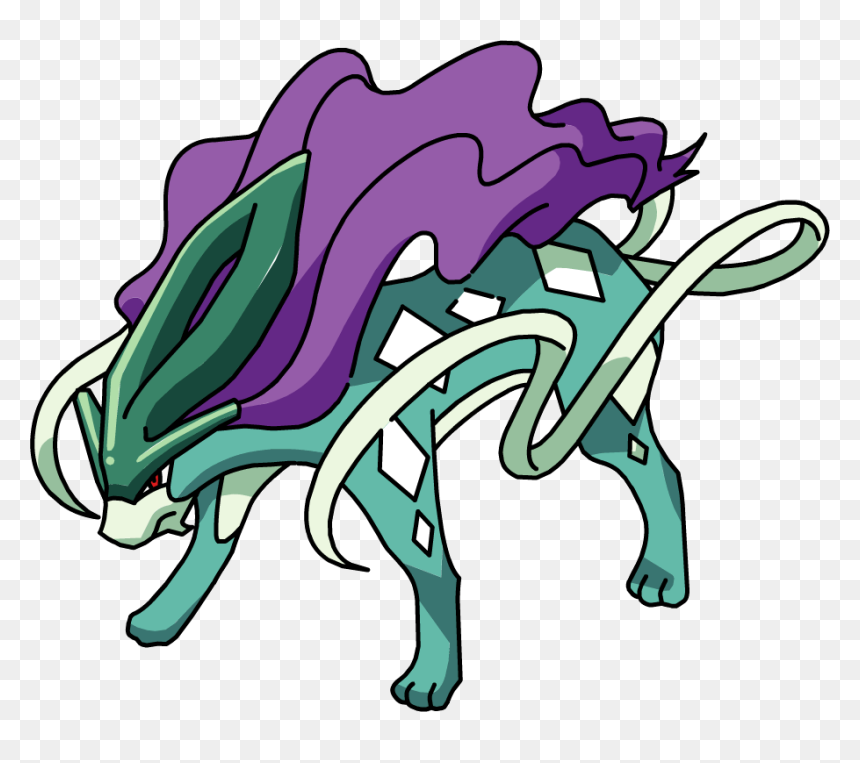 Thumb Image - Suicune Pokemon, HD Png Download - suicune png