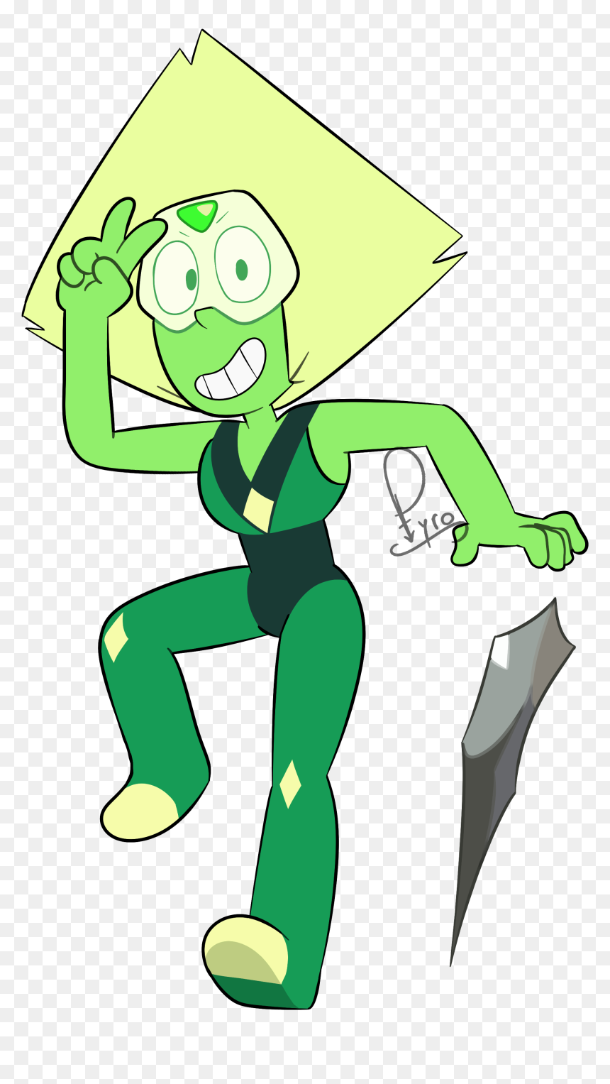 Pyro-draws' - Wiki - Peridot, HD Png Download - peridot png