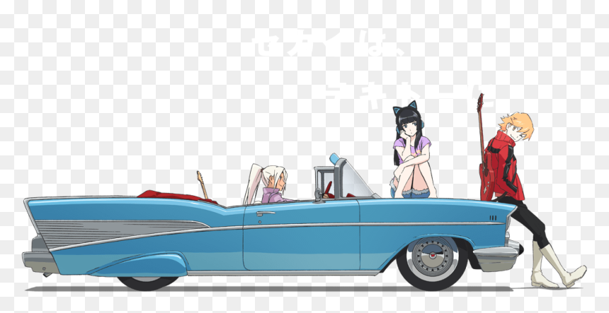 Flcl Progressive Car, HD Png Download - flcl png