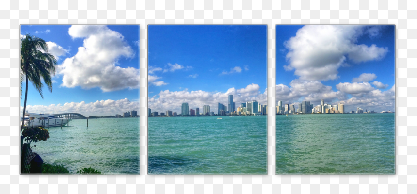 Picture Frame, HD Png Download - miami skyline png