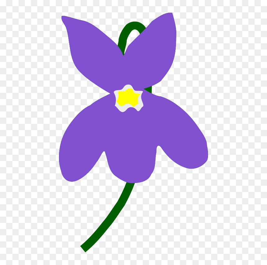 Viola - By Joannm - Marsh Blue Violet Clip Art, HD Png Download - viola png