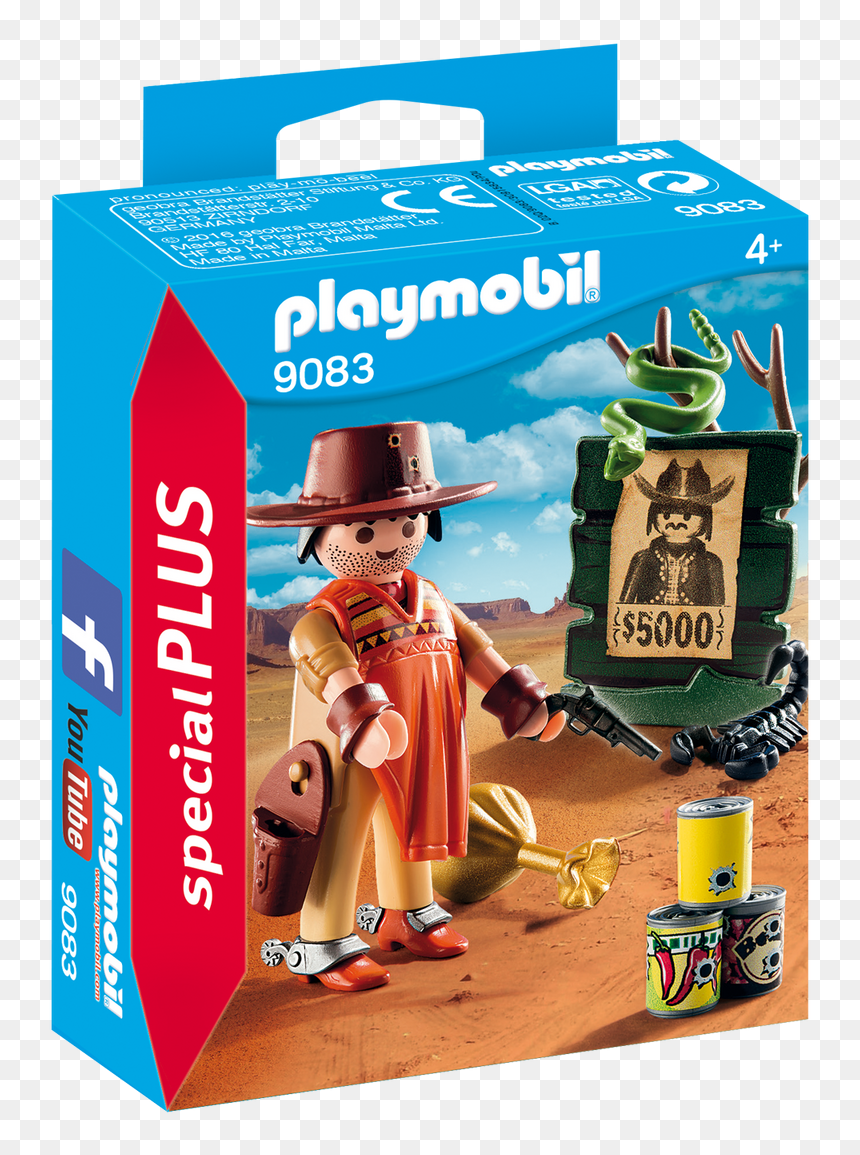 Cowboy With Wanted Poster Playmobil 9083 Thumbnails - Playmobil 9083, HD Png Download - wanted poster png