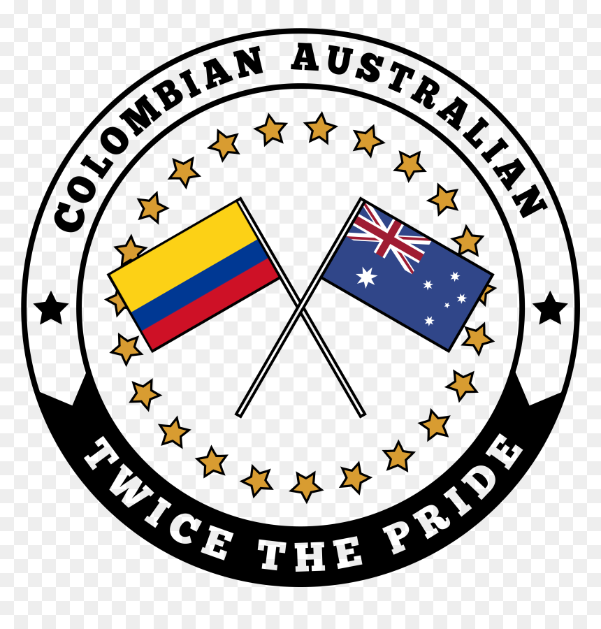 Welcome To Our Colombian Australian Range Of Products - Portable Network Graphics, HD Png Download - colombian flag png