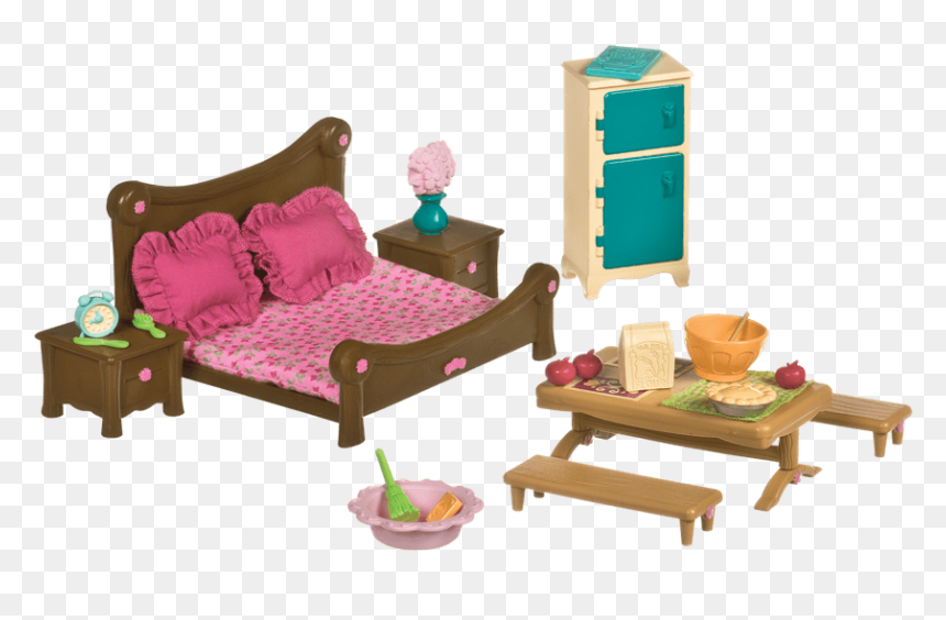 Li L Woodzeez Bedroom , Png Download - Li L Woodzeez Accessories, Transparent Png - bedroom png
