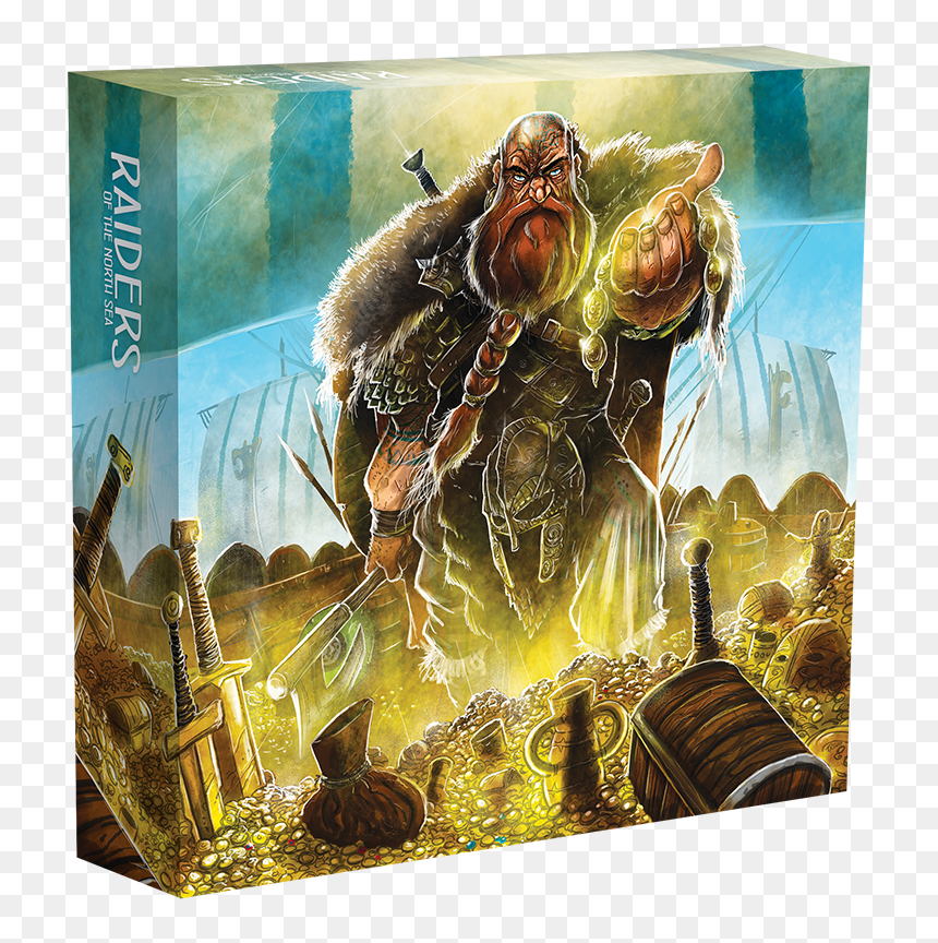 Raidersnscollector 3dbox Rgb 800pxls - Raiders Of The North Sea Collector's Box, HD Png Download - raiders png