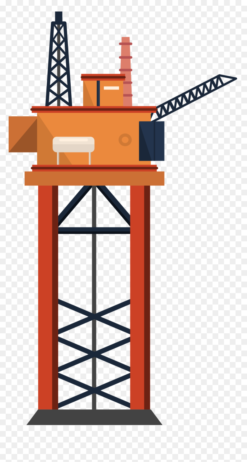 Clip Art, HD Png Download - oil rig png