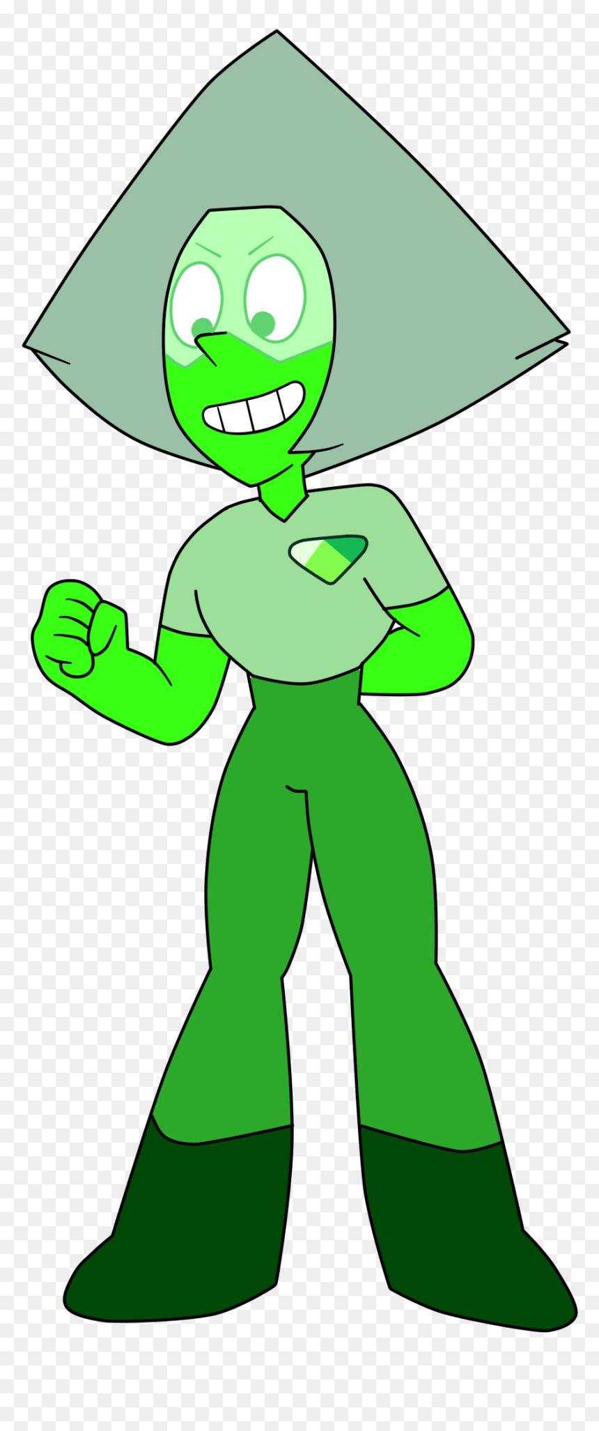 Gems Clipart Peridot - Cartoon, HD Png Download - peridot png