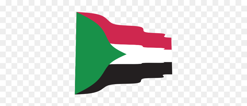 Waving Flag Of Sudan - Flag, HD Png Download - colombian flag png