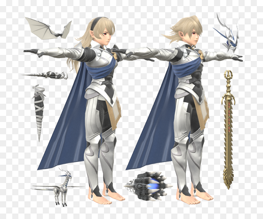 Download Zip Archive - Super Smash Bros Ultimate Corrin, HD Png Download - corrin png