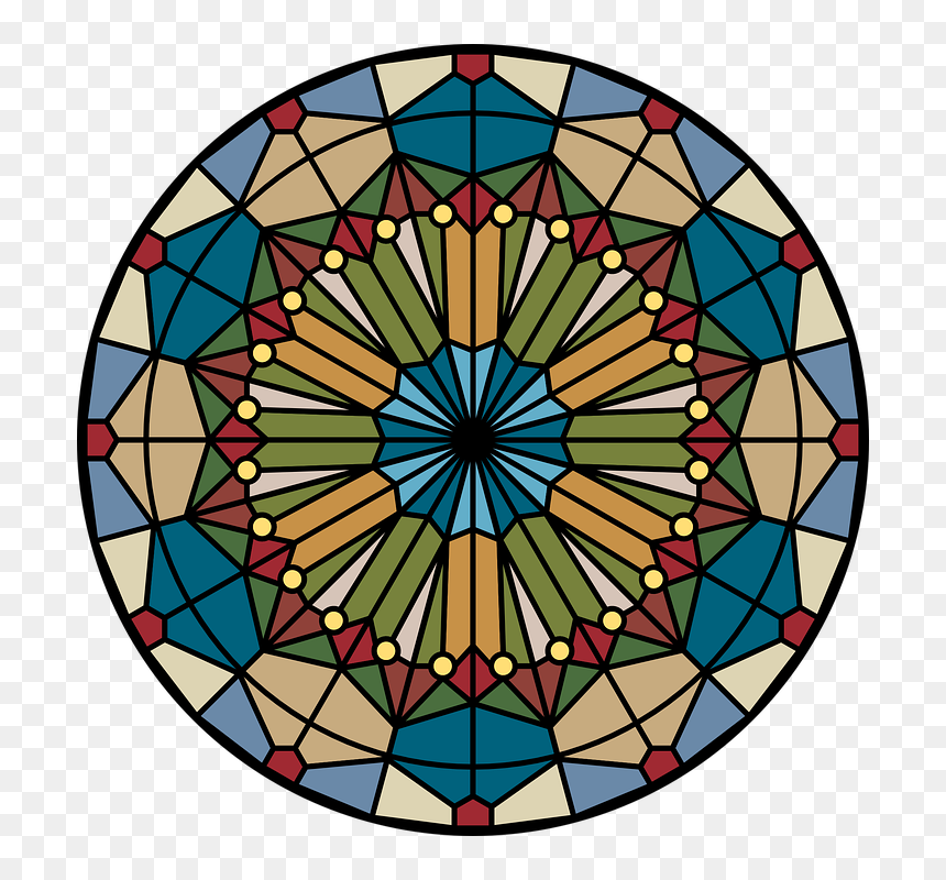 Thumb Image - Church Stained Glass Circle, HD Png Download - stained glass png