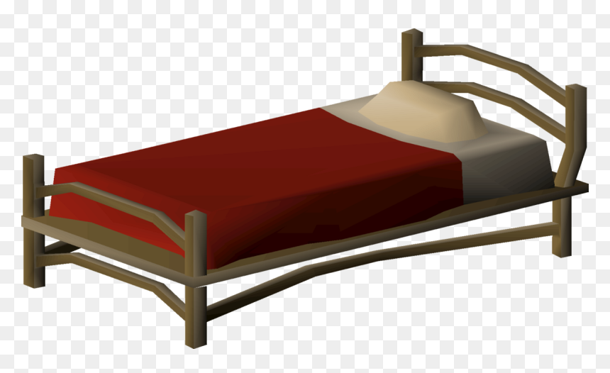 Bed Frame, HD Png Download - bedroom png