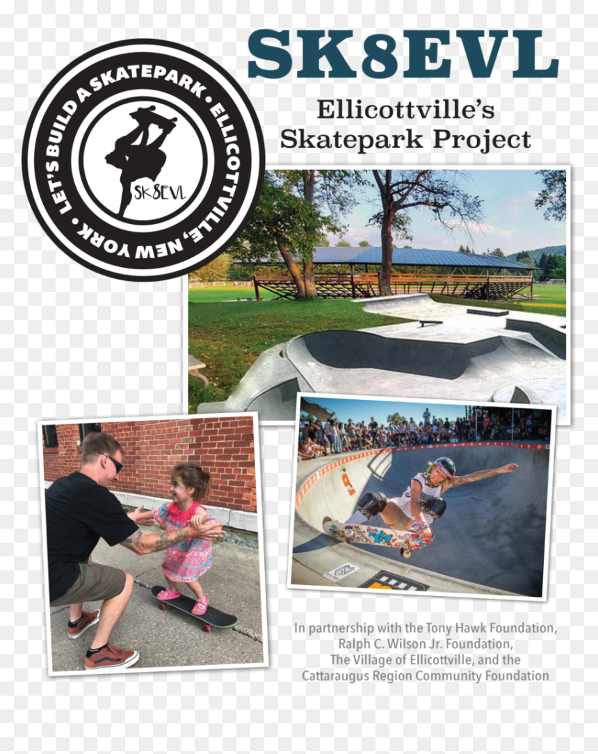 Sk8evl - Kickflip, HD Png Download - skateboarder png