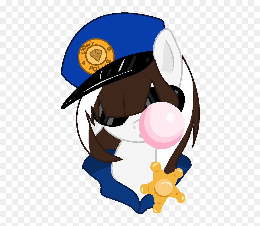 Police Choco By Moonlight The Pony, HD Png Download - moonlight png