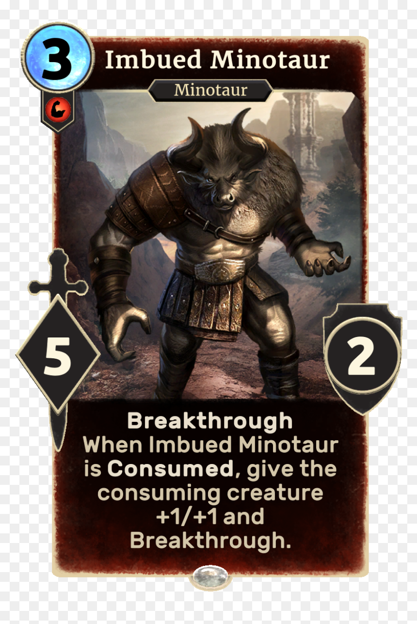 Elder Scrolls - Elder Scrolls Legends Vampire, HD Png Download - minotaur png