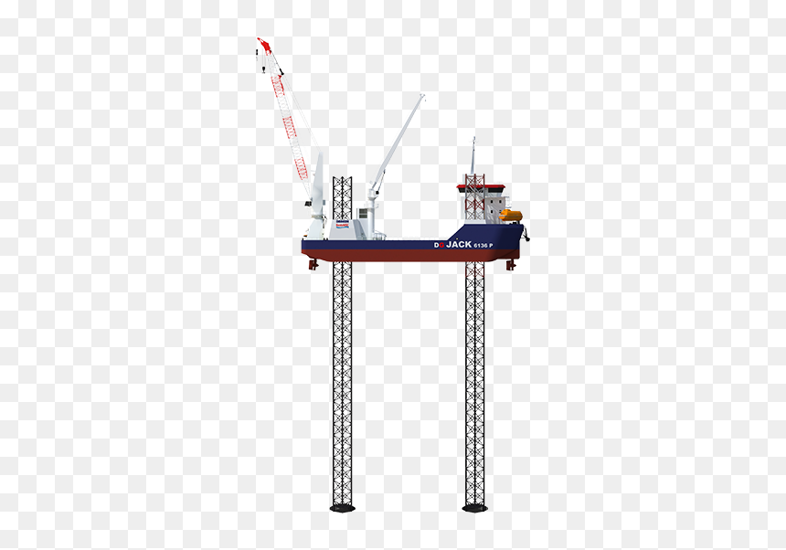 Crane, HD Png Download - oil rig png