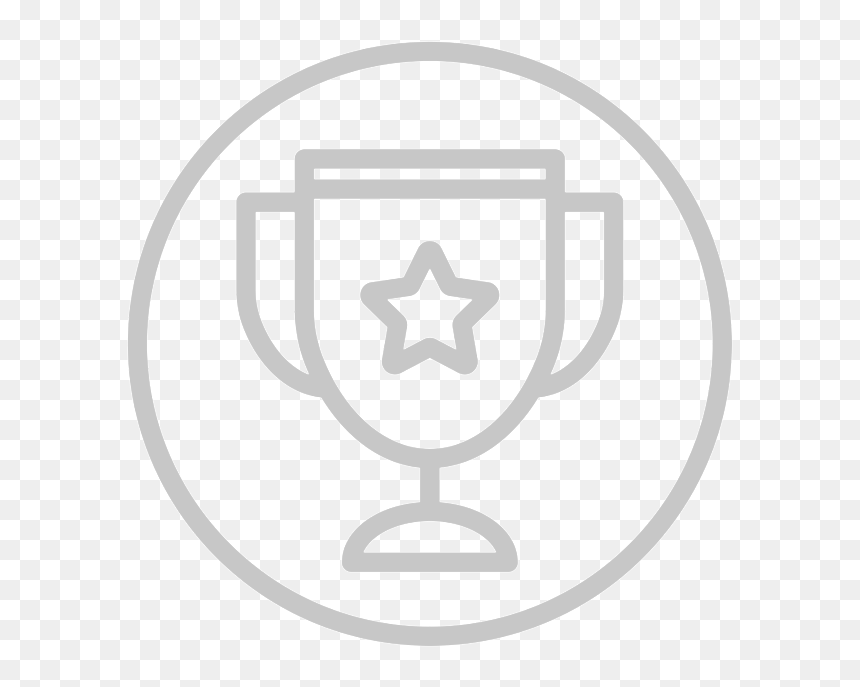 Np Trophy 925589 7f7f7f Copy - Icon, HD Png Download - dunkin donuts png