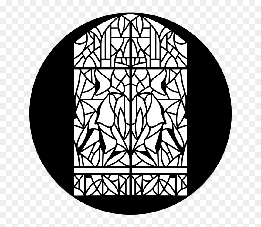 Window Stained Glass - Circle, HD Png Download - stained glass png