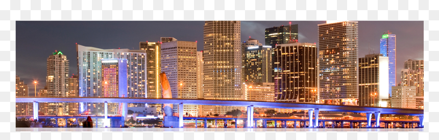 Skyline, HD Png Download - miami skyline png