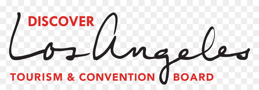 Logo For The Discover Los Angeles Tourism And Convention - Discover Los Angeles Logo, HD Png Download - discover logo png
