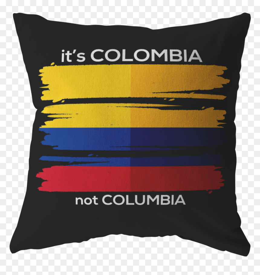 Colombian Flag Travel Vacation Souvenir Pillow, HD Png Download - colombian flag png